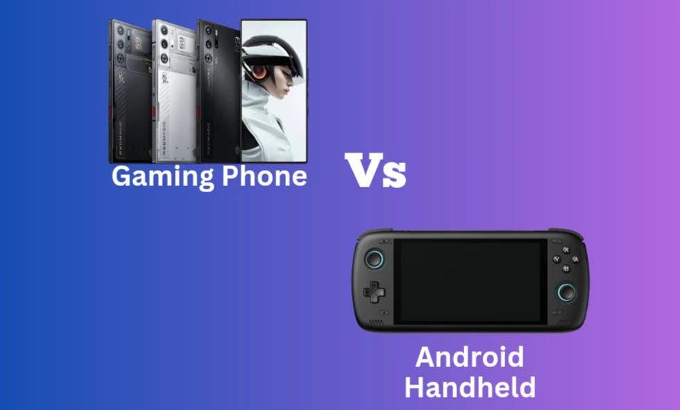 gaming phone vs android handheld