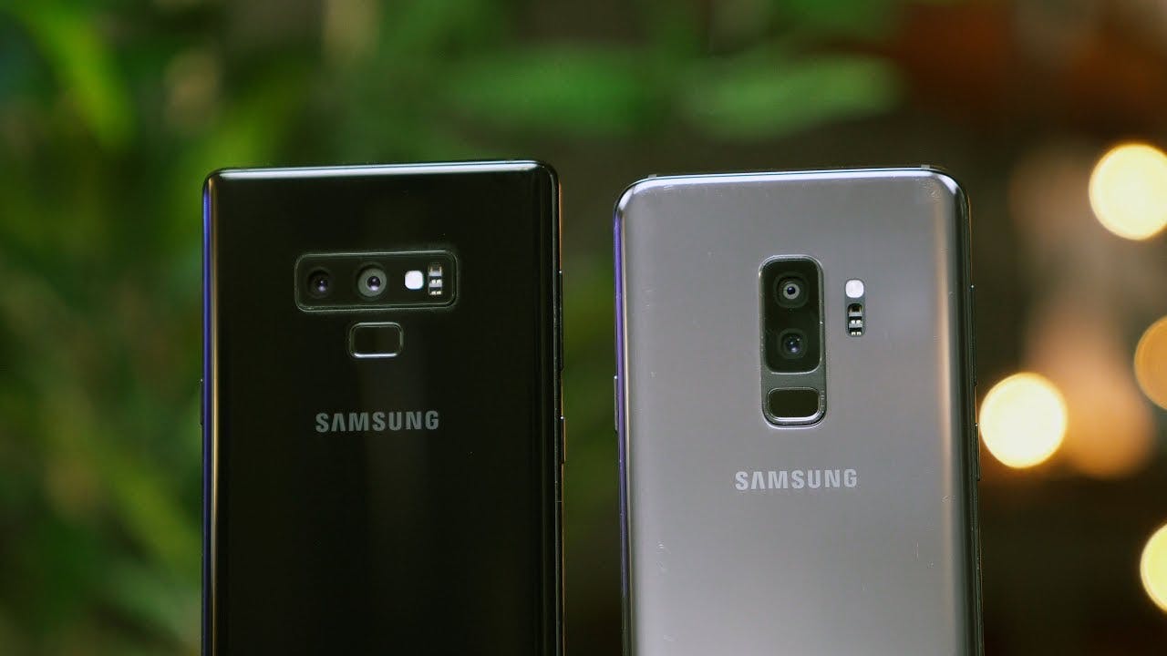 allroundreview samsung note 9 and s9 plus