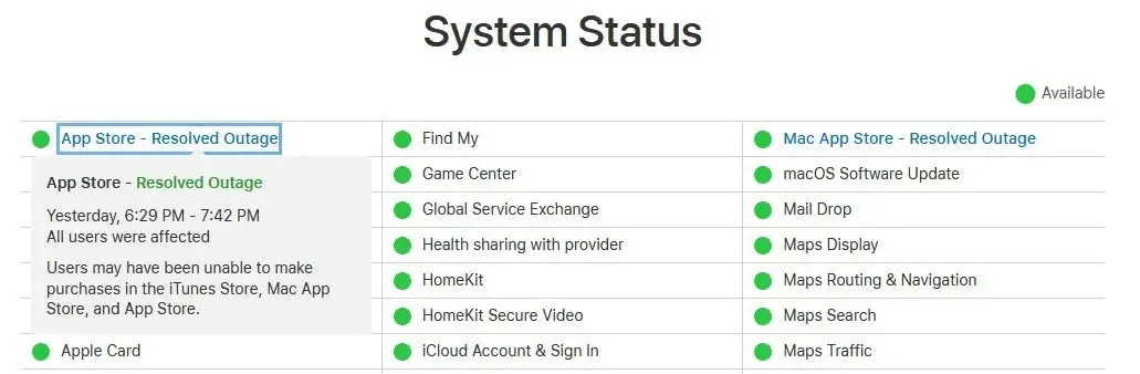App Store and Apple Cash Temporarily Disrupted for Maintenance