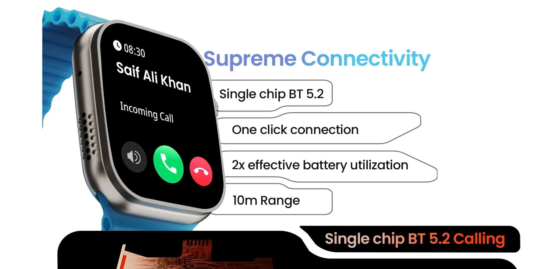 Boult crown smartwatch