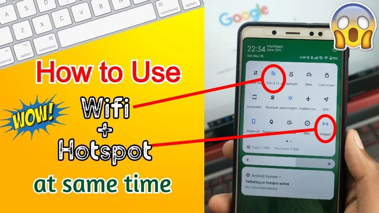 How to Use WiFi and HotSpot at the Same Time