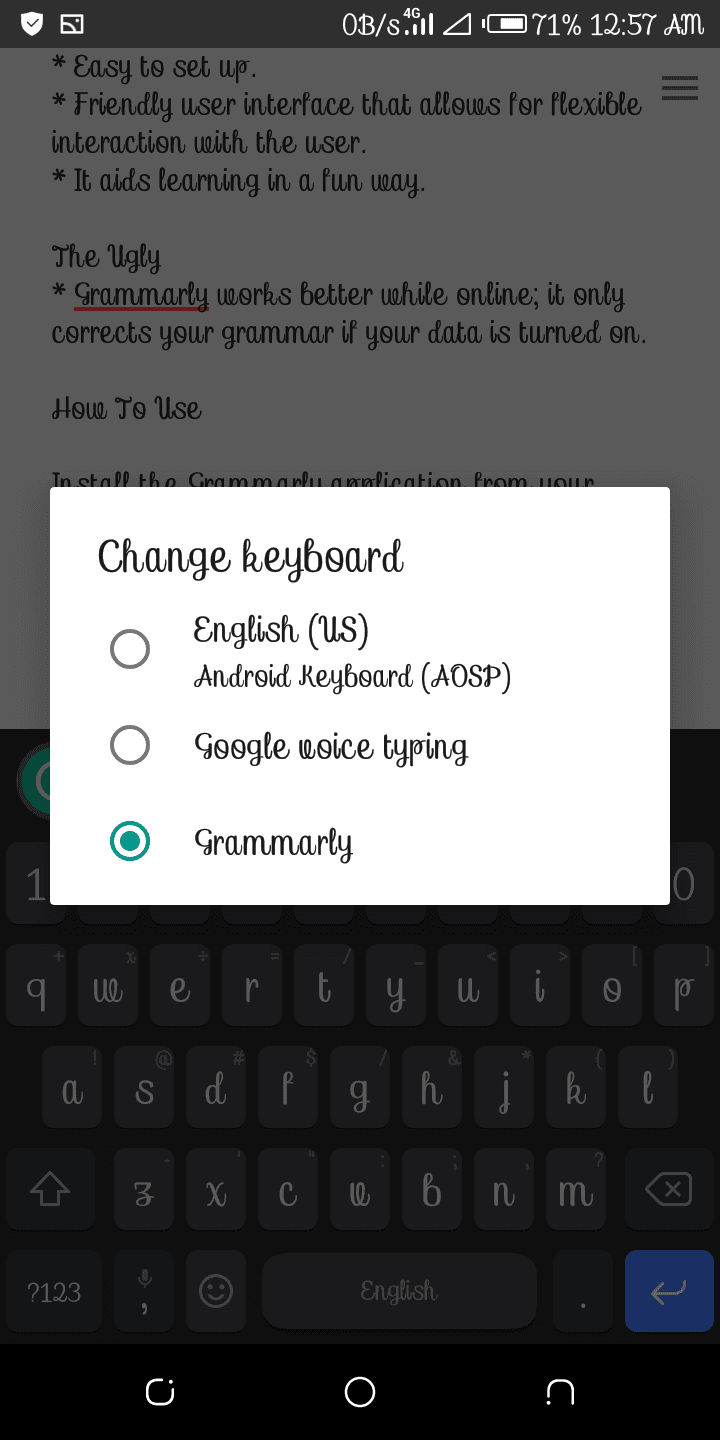 main keyboard