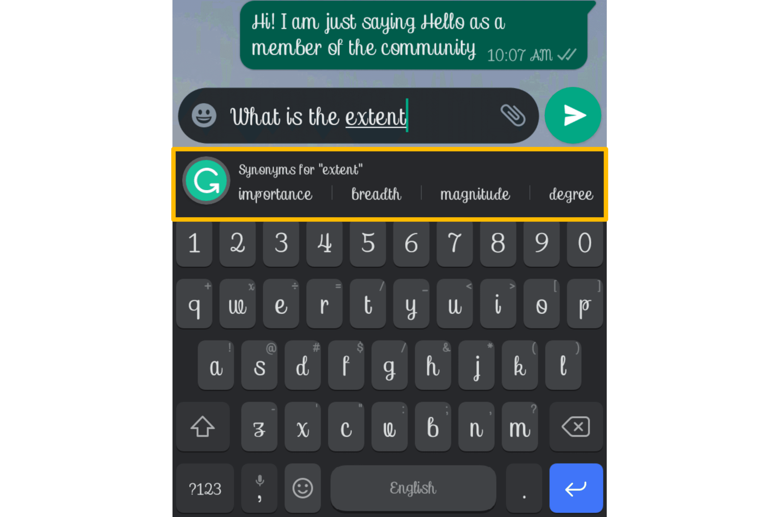 grammarly synonyms