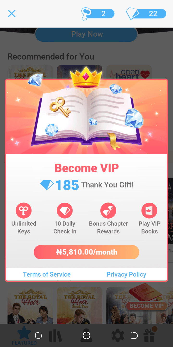 vip login