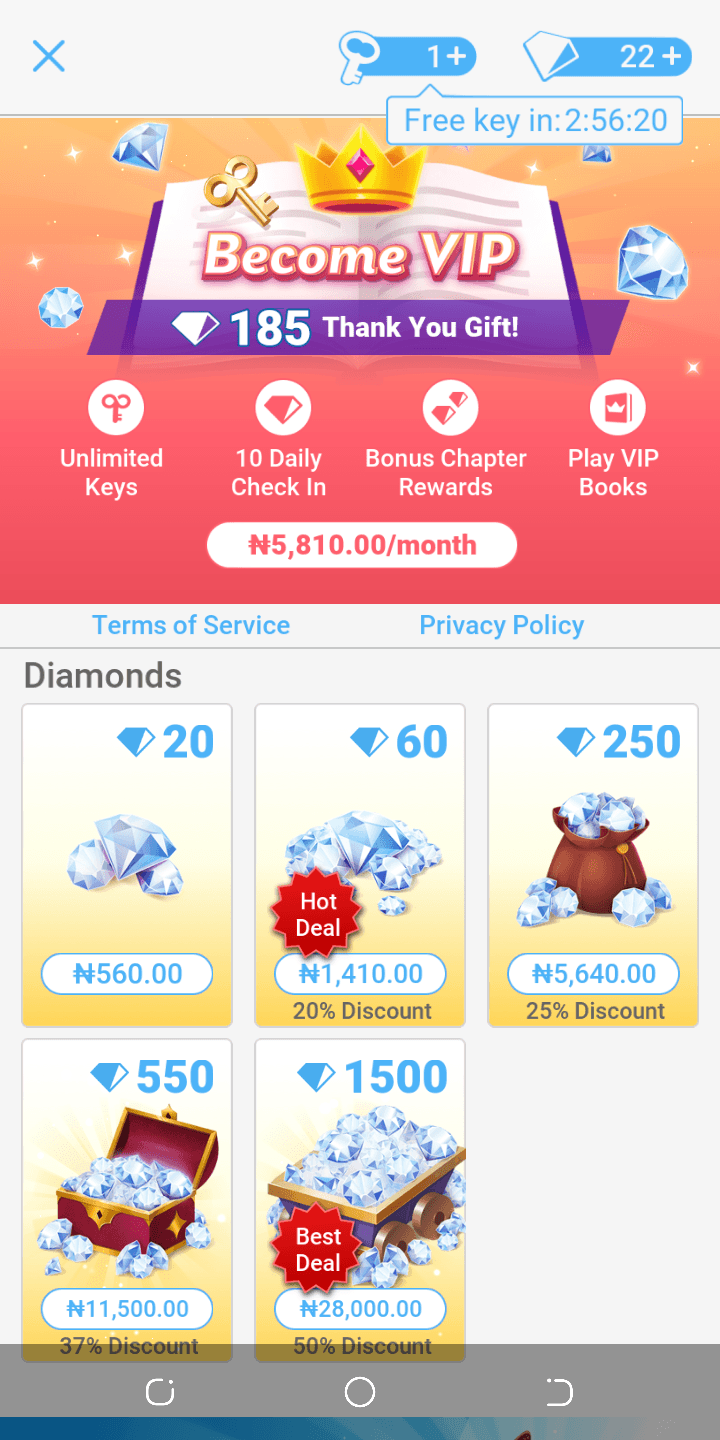 buy diamonds