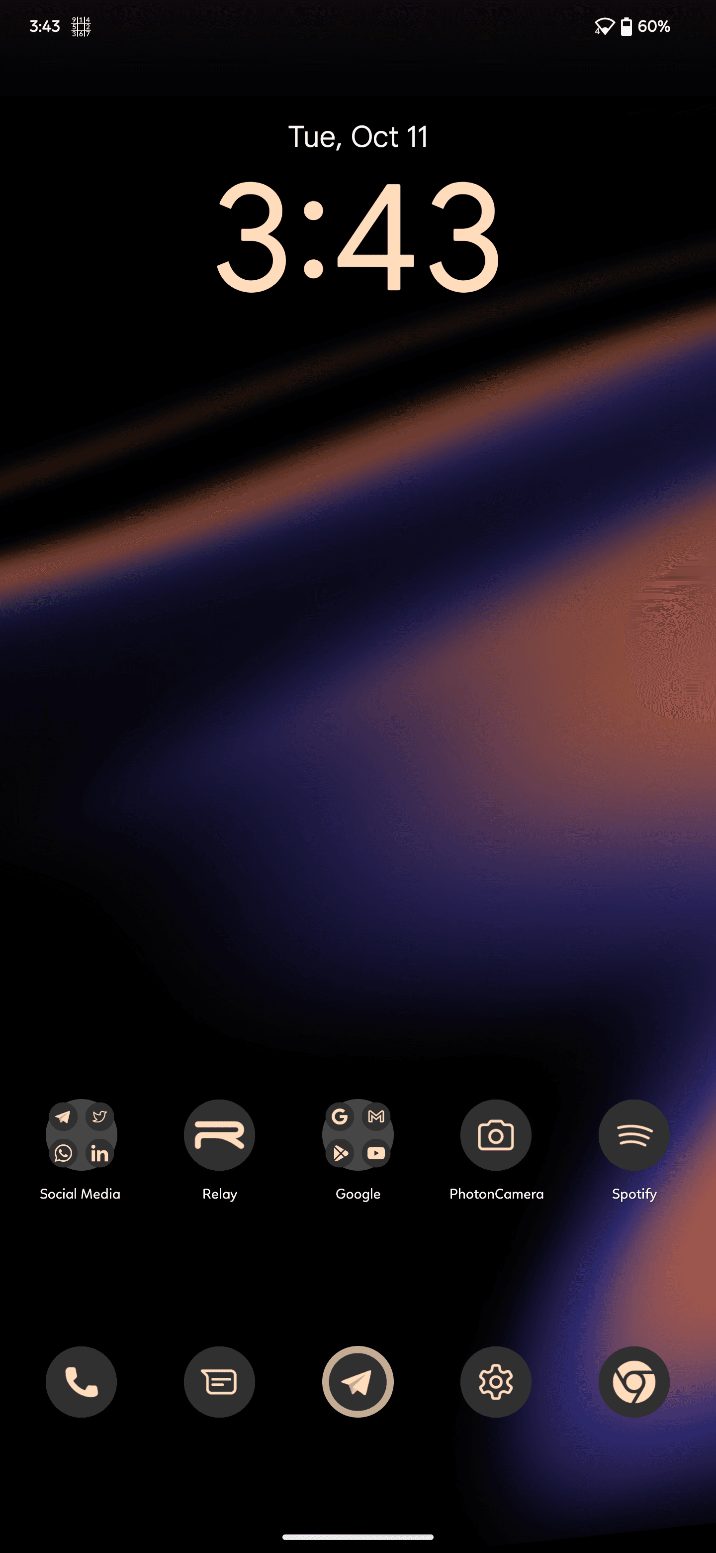 yaap homescreen