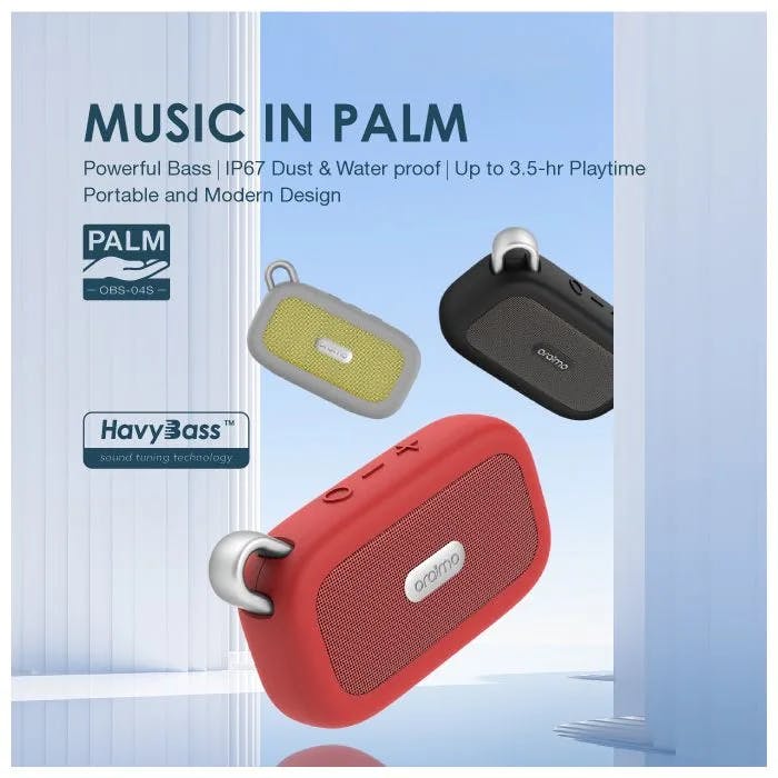 oraimo palm wireless speaker 2