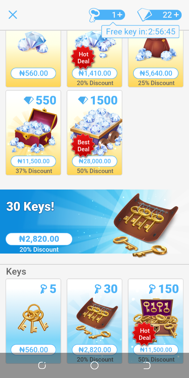 buy keys
