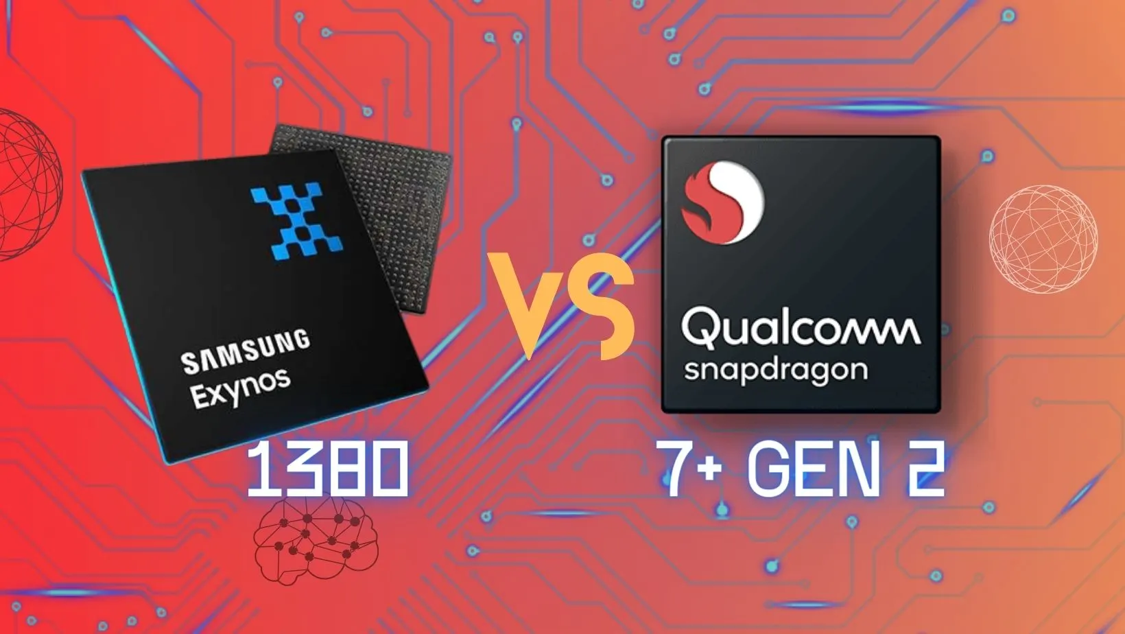 Exynos 1380 vs. Snapdragon 7+ Gen 2 Samsung Takes on a Midrange Rival Exynos 1380 vs. Snapdragon 7+ Gen 2 Samsung Takes on a Midrange Rival